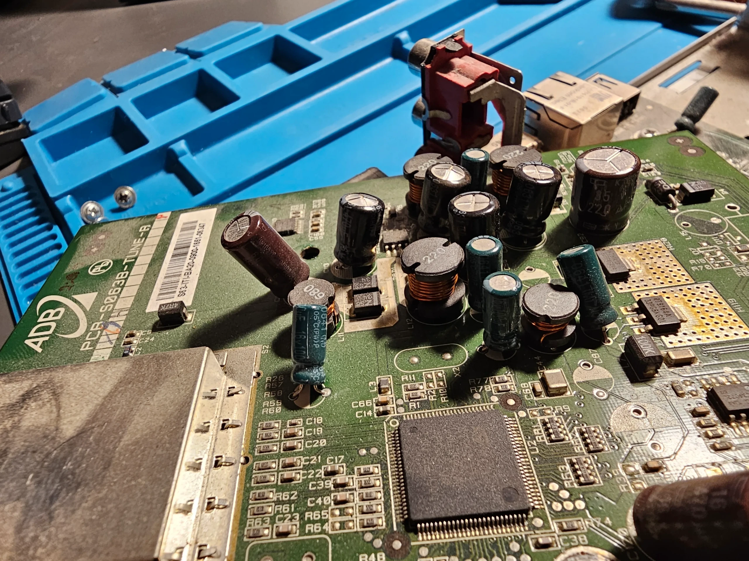 Wymiana kondesatorów